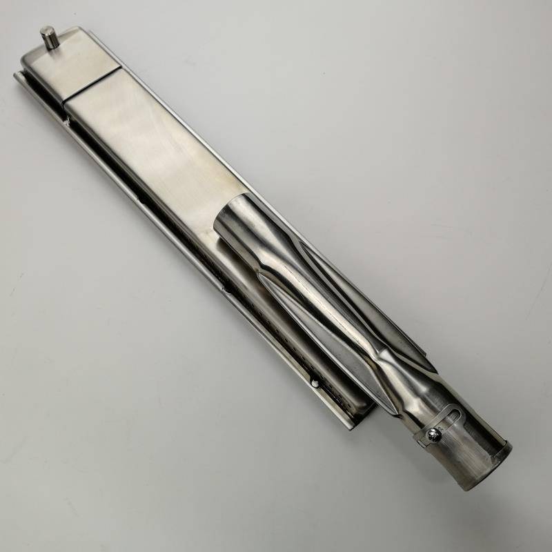 Cheap Stainless Steel 304 Universal BBQ Grill Burner 16 1/8" 410mm, Replacement for Cast Iron Burner