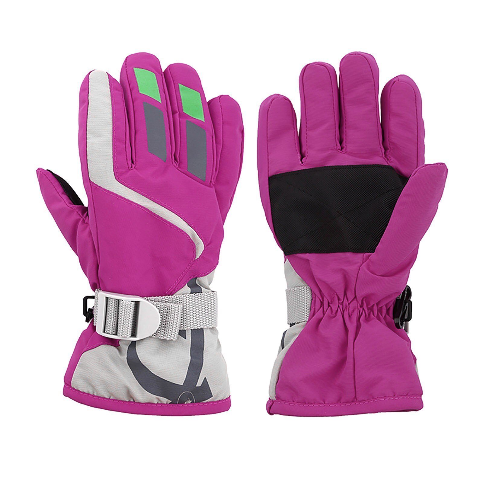Kinderen Kids Winter Sneeuw Warme Handschoenen Jongens Meisjes Ski Snowboard Outdoor Riding Winddicht Waterdichte Handschoenen Dikker Houden Hand Warm