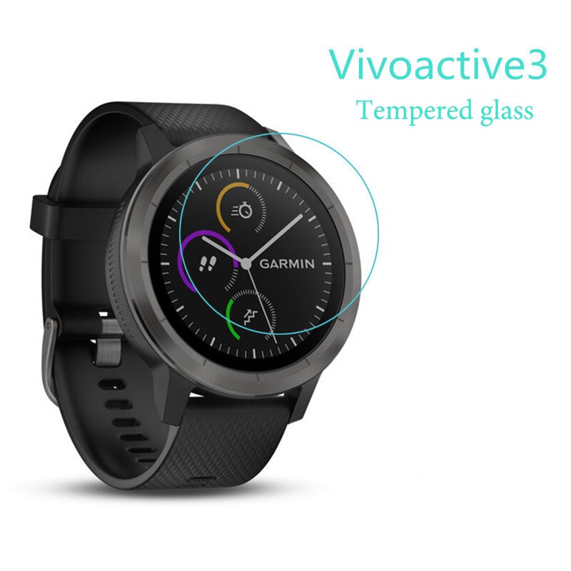 2 sztuk/partia szkło hartowane dla Garmin Fenix 5 5s Vivosport Vivoactive HR 3 podejście S60 S6 folia ochronna