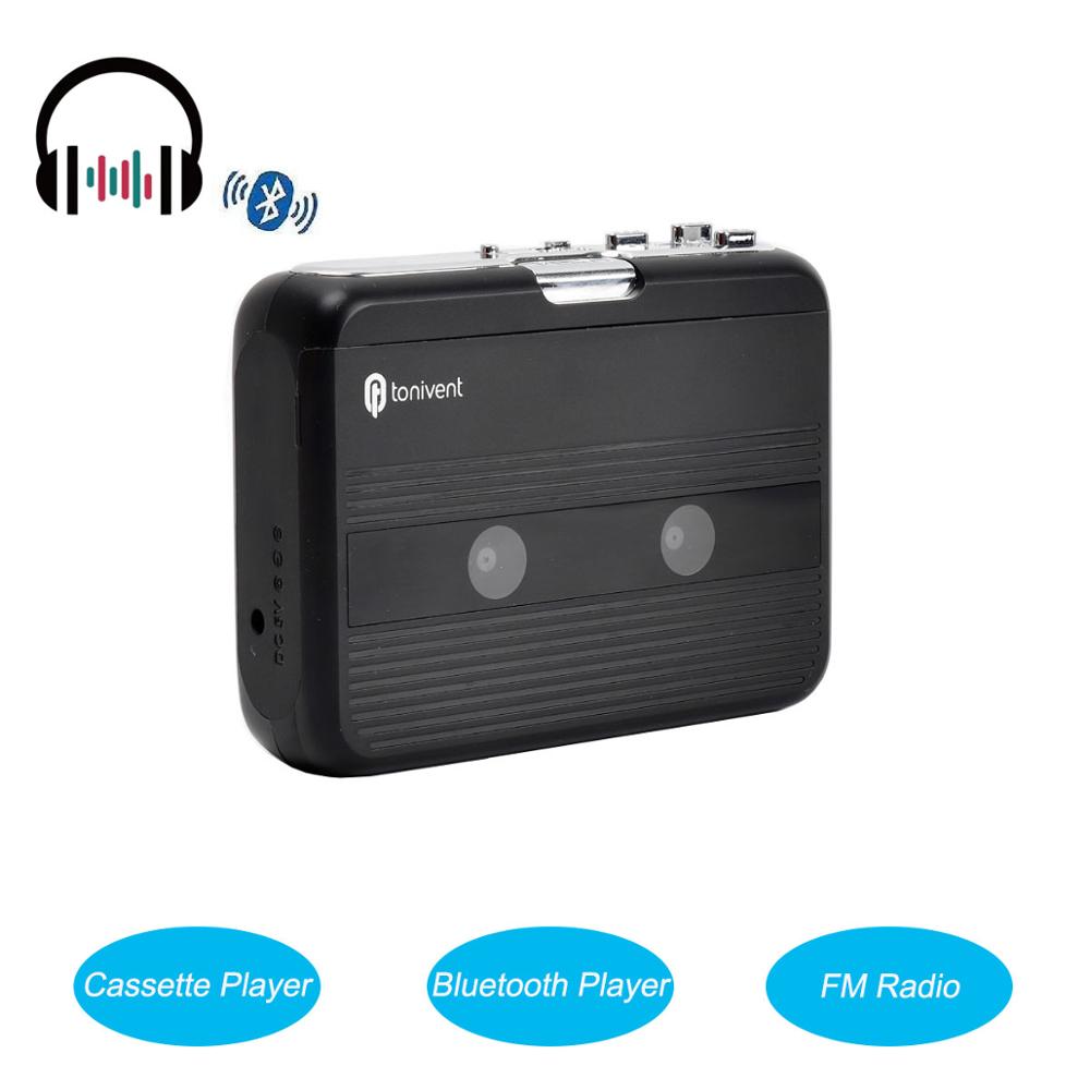 Bluetooth Kassette Spieler Tragbare allein Kassette Spieler FM Radio Mit Auto-umkehren-funktion Bluetooth-Spieler