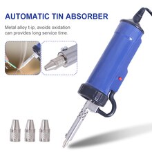 2022 Automatische Desolderen Pomp Draagbare Handheld Vacuum Soldeer Sucker Tin Removal Tool Diy Voor Dikke Film Geïntegreerde Schakelingen