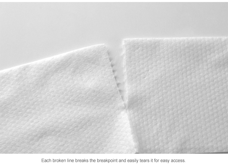 Wegwerprolhanddoek, katoenen gezichtstissue, verdikte make-updoekjes, non-woven gezichtsreinigingsproducten, huidverzorgingsproducten