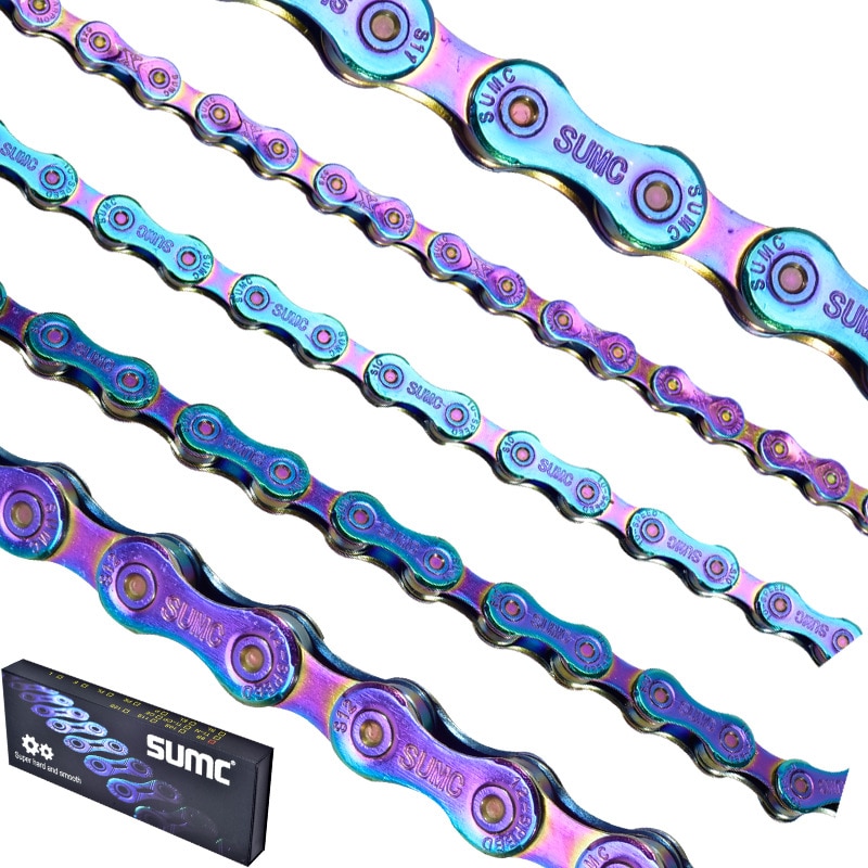11 Speed Fiets Chain11S 22 S 33 S MTB Mountain Road Fiets Kettingen Titanium Gouden Zilveren Missing Link Voor m7000 M8000 K7