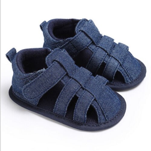 Pudcoco tpudcoco jongens sandalen 0-18m peuter kinderen baby jongens zachte zool wieg sneakers pasgeboren sandalen schoen: Legergroen / 13-18 maanden