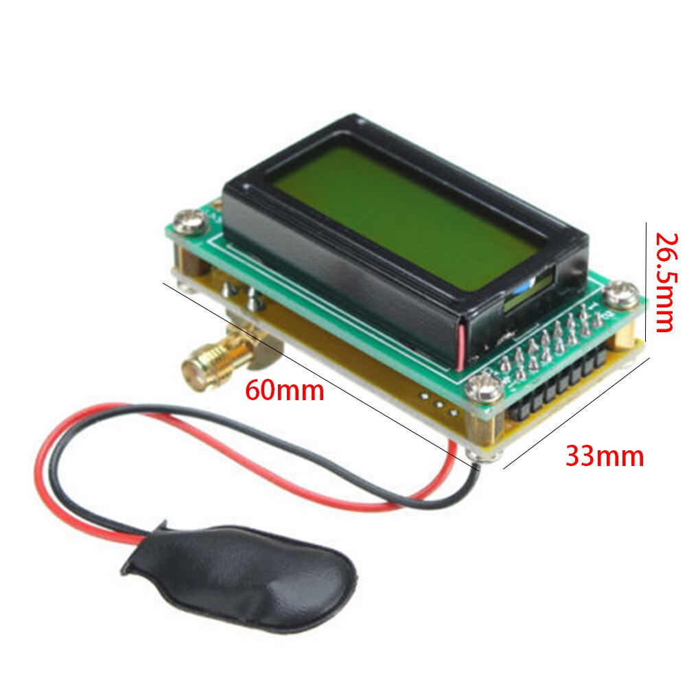 1~500 MHz RF Meter Tester Frequency Counter Measuring Tool Portable High Accuracy For Ham Radio Digital Backlight Wide Range