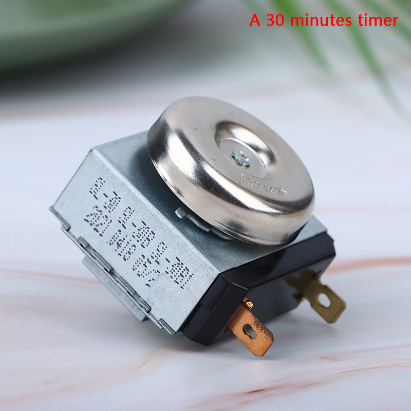 1Pc 30/60/90/120 Minuten 16A 250V Vertraging Tijdschakelaar Tijd Controller voor Elektronische Magnetron Fornuis Lucht Friteuse Onderdelen: Black