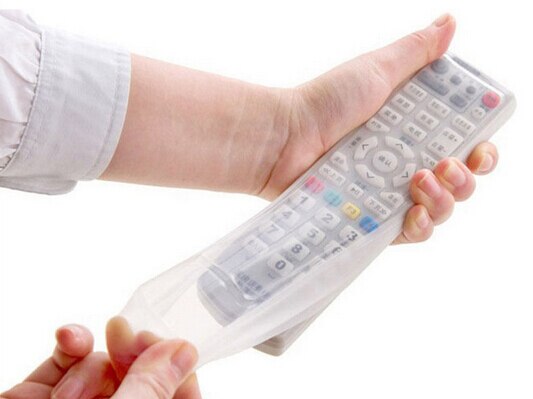 1 stuk siliconen video tv afstandsbediening hoes waterdichte stof beschermende opbergtas organizer airconditioning controle behuizing