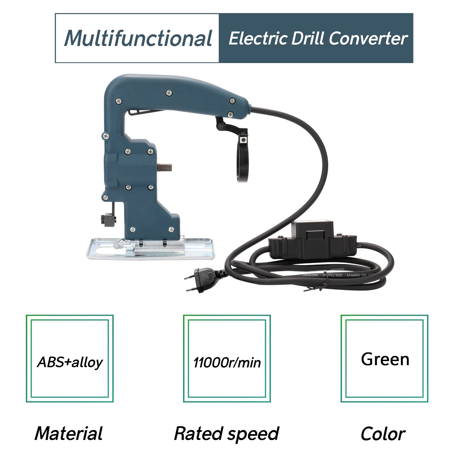 Multifunctional Reciprocating Saw File Adapter Electric Drill Saw Converter Power Drill to Jig Saw Wood Cutter