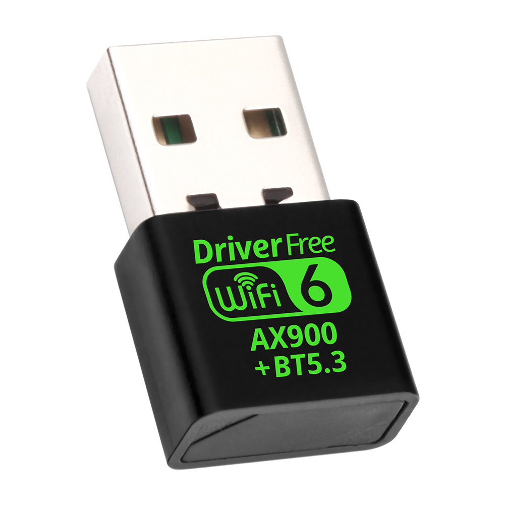 Adapter USB WiFi 6 Bluetooth 5.3 2 w 1 Dongle Dual Band 2.4/5.8GHz Mini USB SB WiFi Network Wireless Wlan Receiver Driver Free