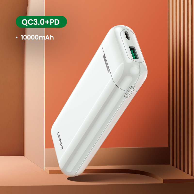 Ugreen Power Bank 10000 Mah Draagbare Opladen Quick Charge 3.0 Pd Oplader Voor Xiaoimi 8 Externe Batterij Telefoon Oplader Poverbank: Default Title