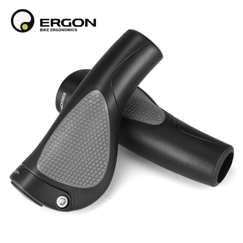 ERGON GP1GP3 GP5 Bicycle Grip Bar Ends Plug MTB Grips Folding Bike Handlebar Grip Cycling Bike Grips For Bicycle Brompton