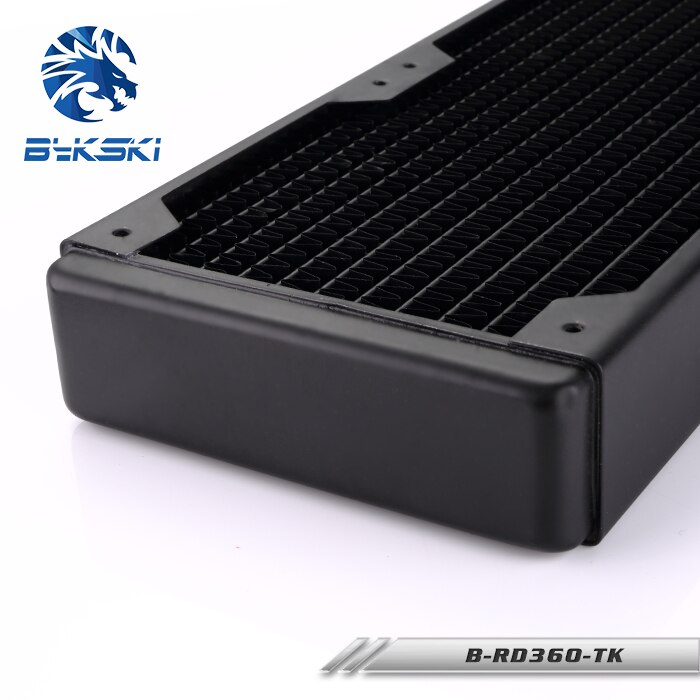 Bykski B-RD360-Tk 360mm Double Row Thick Liquid Cooling Copper Radiator 38mm