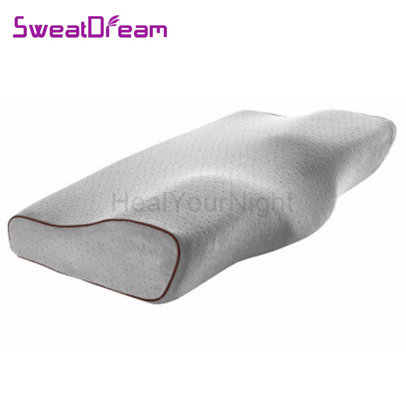 Memory Foam Pillow Bedding Pillow Neck Protection Slow Rebound Memory Foam Butterfly Shaped Pillow Health Cervical Neck Pillows
