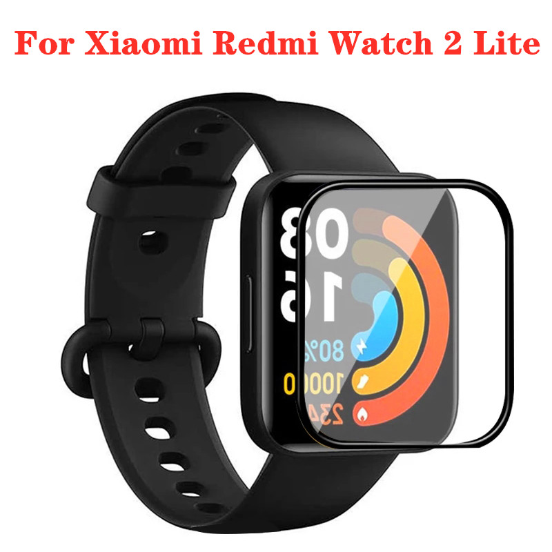 3D Protective Glass For Xiaomi Redmi Wath 2 Lite Full Cover Screen Protector Film For Xiaomi Mi Watch Lite Redmi Watch 2 Film