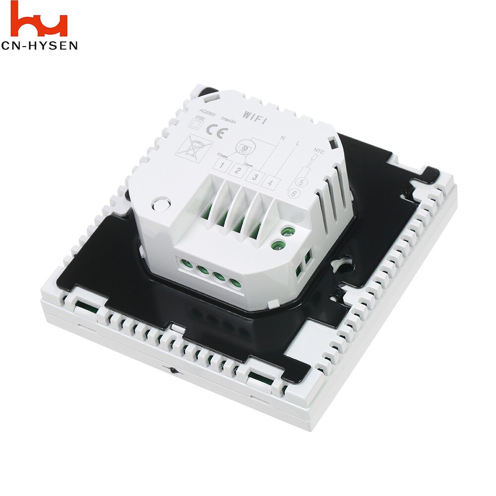 Touch Screen External Programmable Smart Room for Heating Thermostat Controller WiFi With Iphone /Android APP
