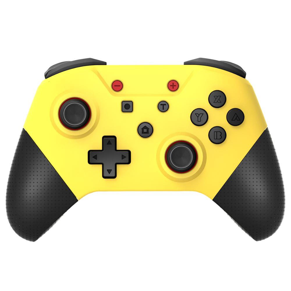 Wireless-Bluetooth Gamepad For Nintend Switch Pro NS-Switch Pro Game joystick Controller with 6-Axis Handle For Switch Console: Yellow