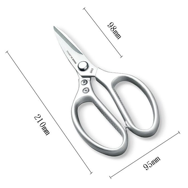 Multifunctional Kitchen Tools Kitchen Scissors Stainless Steal Meat Vegetable Cutting Scissors Chicken Bone Scissor Can Opener