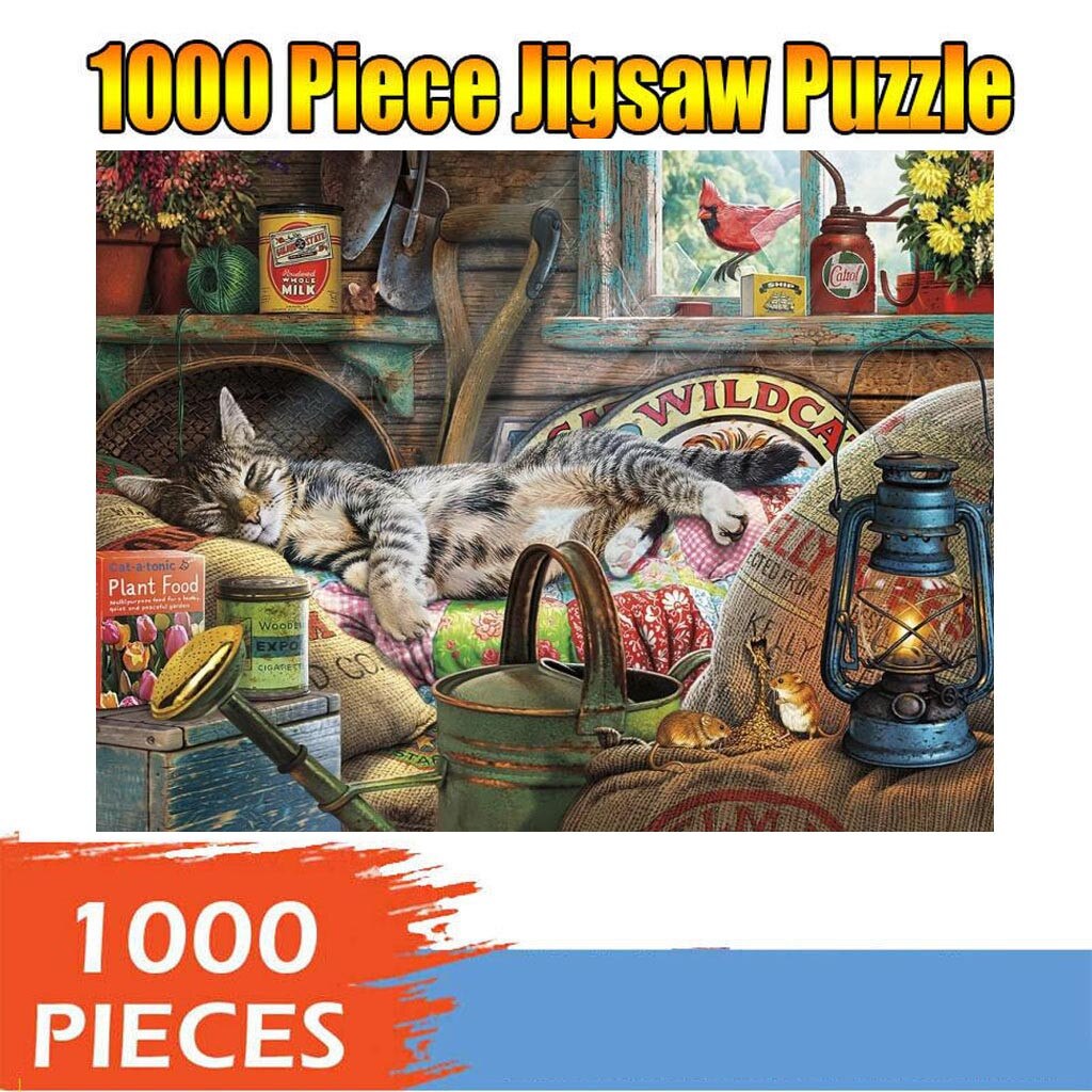 1000 Stuks Legpuzzels Houten Assembleren Foto Landschap Puzzel Speelgoed Voor Volwassenen Childrens Kids Spelletjes Educatief Speelgoed: Clear