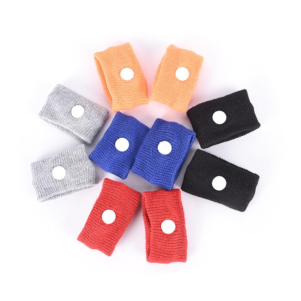 2 Stuks Verstelbare Anti Misselijkheid Polssteun Sport Veiligheid Polsbandjes Wagenziekte Zeeziek Anti Reisziekte Pols Bands 5 Kleuren