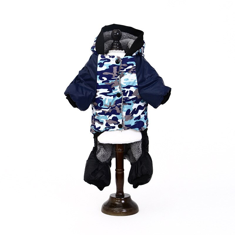 Vinter hundkappa kläder för chihuahua mops tjock varm överall för hundar små hundkläder s-xxl husdjur outfit kläder