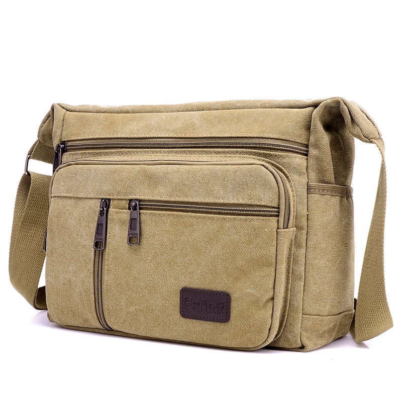 men messenger bags handbag single shoulder bag canvas material