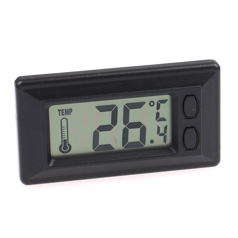 Thermomètre électronique Auto-adhésif pour voiture, affichage numérique LCD, 1 pièce