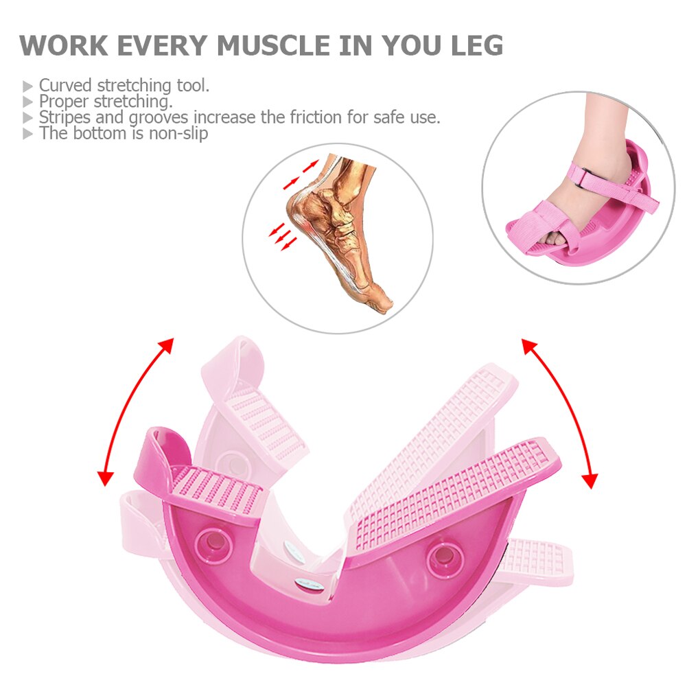 Foot Stretcher Rocker Ankle Stretch Board For Achilles Tendinitis Muscle Calf Stretch Yoga Fitness Sports Massage auxiliaryboard