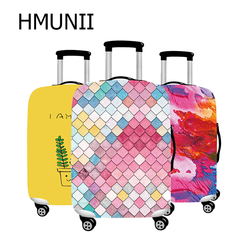 HMUNII Elastic Luggage Protective Cover, Suitable 18-32 Inch , Trolley Case Suitcase Dust Cover Travel Accessories