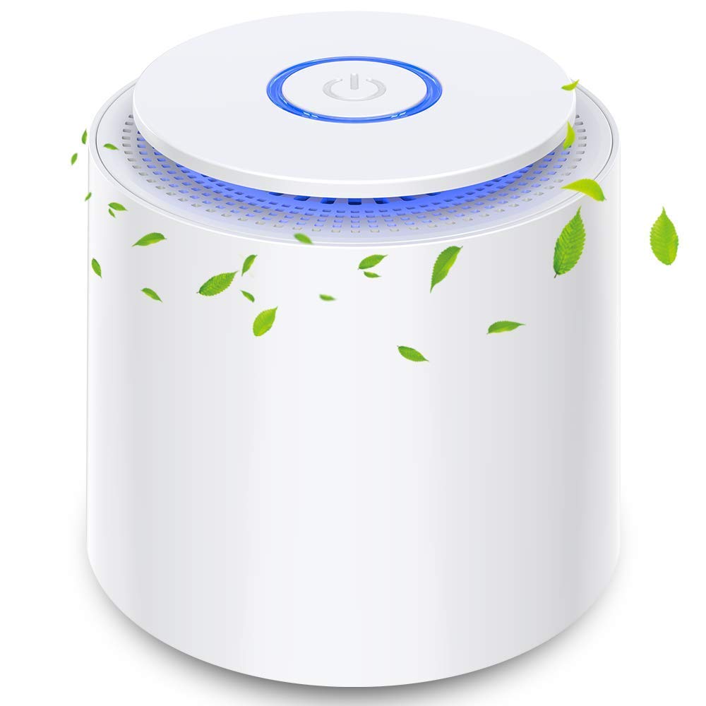 Nobebird Luftreiniger Für Haus HEPA Filter Kompakte Schreibtisch Reiniger Filterung Luft Reiniger Für Staub Raucher Pollen Haustier Hautschuppen