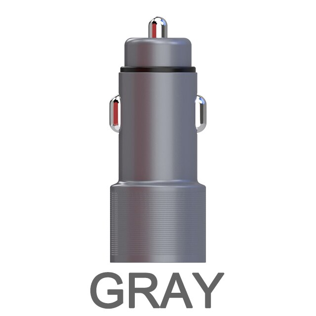 65W USB QC3.0 PD Car Charger Mobile Phone Fast Charging Adapter For iPhone 12 11 Pro Max Xiaomi Huawei Samsung Universal Charger: Gray Car Charger