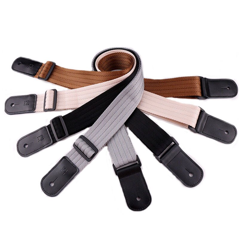 Katoen Kleine Ukulele Gitaarband Verstelbare Riem Ukulele Crossbody Schouderriem Gitaar Riem Accessoires