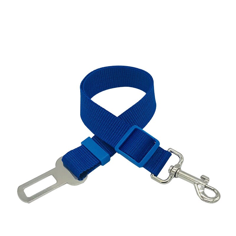 Arnés de seguridad ajustable para coche, correa de viaje con Clip, cinturón de seguridad, productos para perros y gatos, Correa Universal