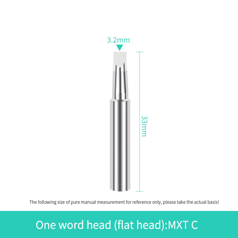 MXT Series Soldering Tips Replacement Fit For WELLER WSD71 WSDT1 WP70 Station Iron Lead Free: Blue
