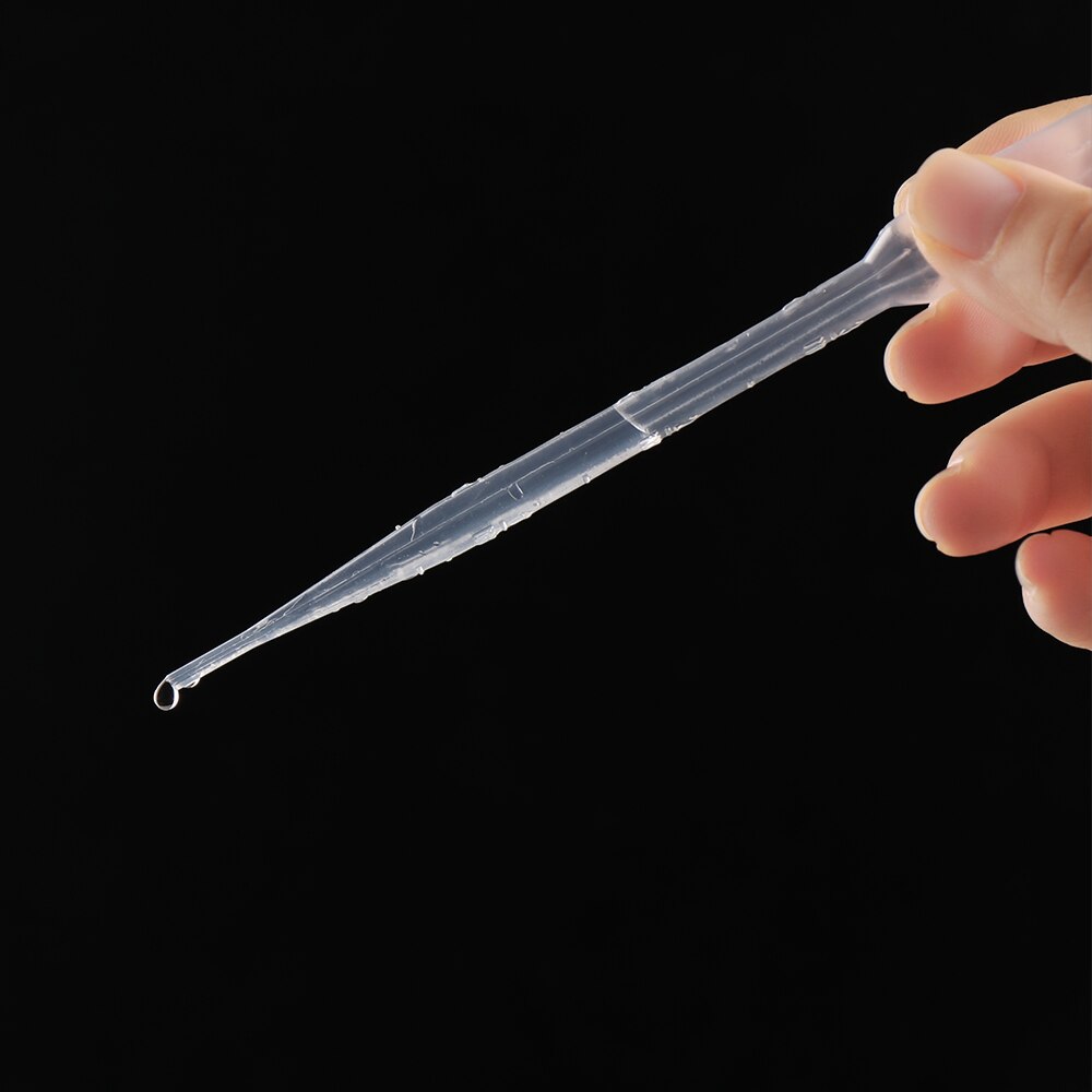 100/250 stk multifunktionelle engangs pipetter gennemsigtige pipetter overfører graduerede pipetter labforsyninger