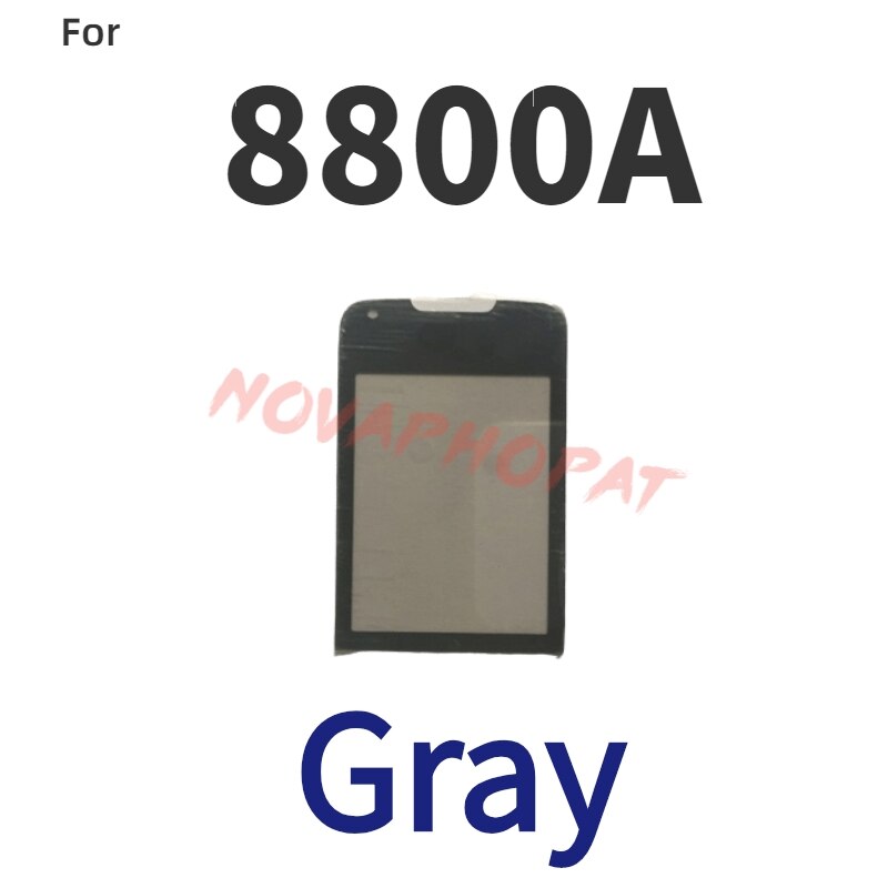 Novaphopat Black/Gray/Golden/Coffee Glass Mirror Screen For Nokia 8800A 8800 Arte Glass lens Panel Replacement + tracking