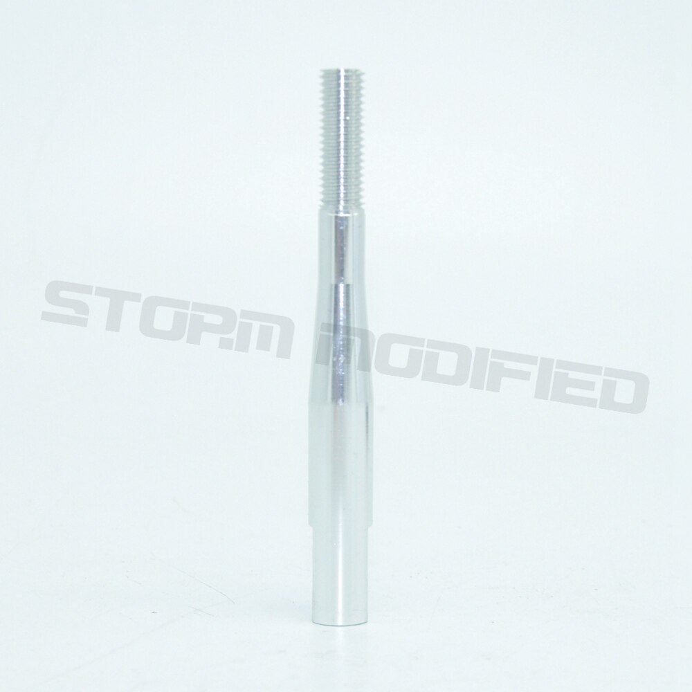 SuTong Shift Knob Extension For Gear Shifter Lever Extended 3.5 in (90mm) M10X1.5: Silver