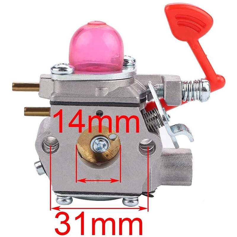 TopWT-875 Carburetor for Craftsman Poulan Pro McCulloch Blower MAC MC200VS P200C P325 200Mph Blower Carb Replace 545081855