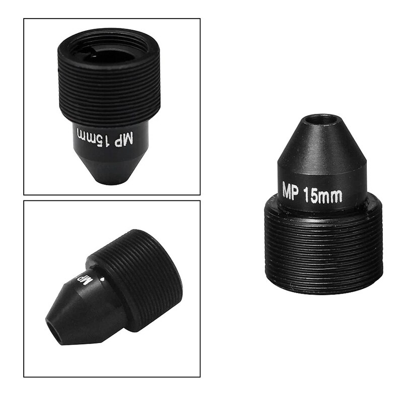 HD 2.0 Megapixel Pinhole Lens M12 CCTV MTV Board 15Mm Lens 1/2.7 Inch Aperture F1.6 28.3 Degree for Security Cameras