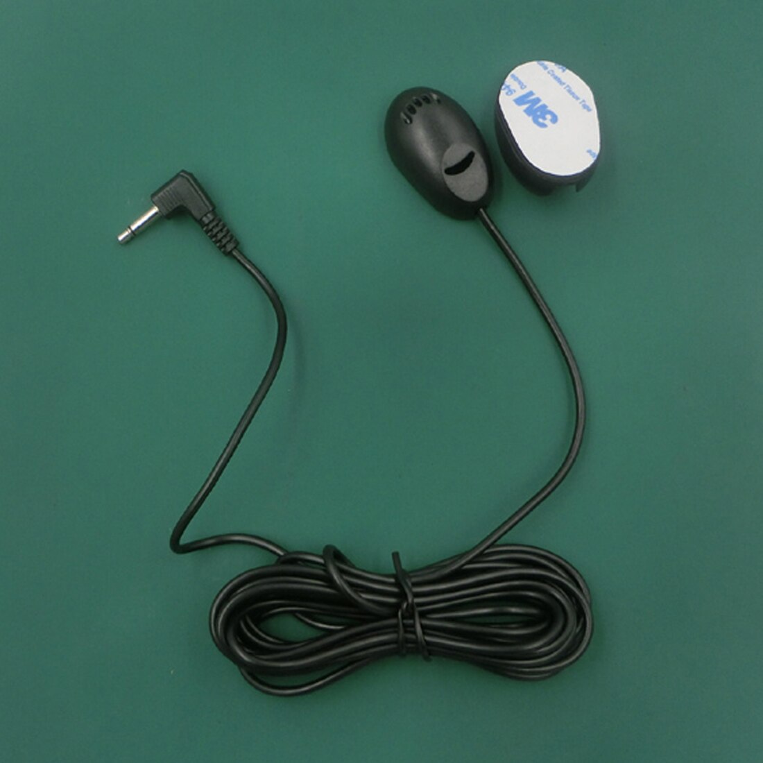 Marsnaska ulkoinen mini 3.5mm langallinen automikrofoni mikrofoni autoon dvd radio stereosoitin keskusyksiköt 1m kaapelia musta