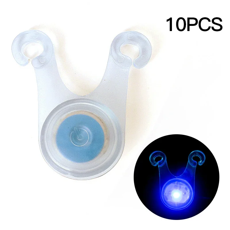 10 stücke LED Zelt Schnur Seil Schutz Hängen Licht Mini Taschenlampe Wasserdichte draussen Camping Angeln Warnung Sicherheit Lampe: MULTI