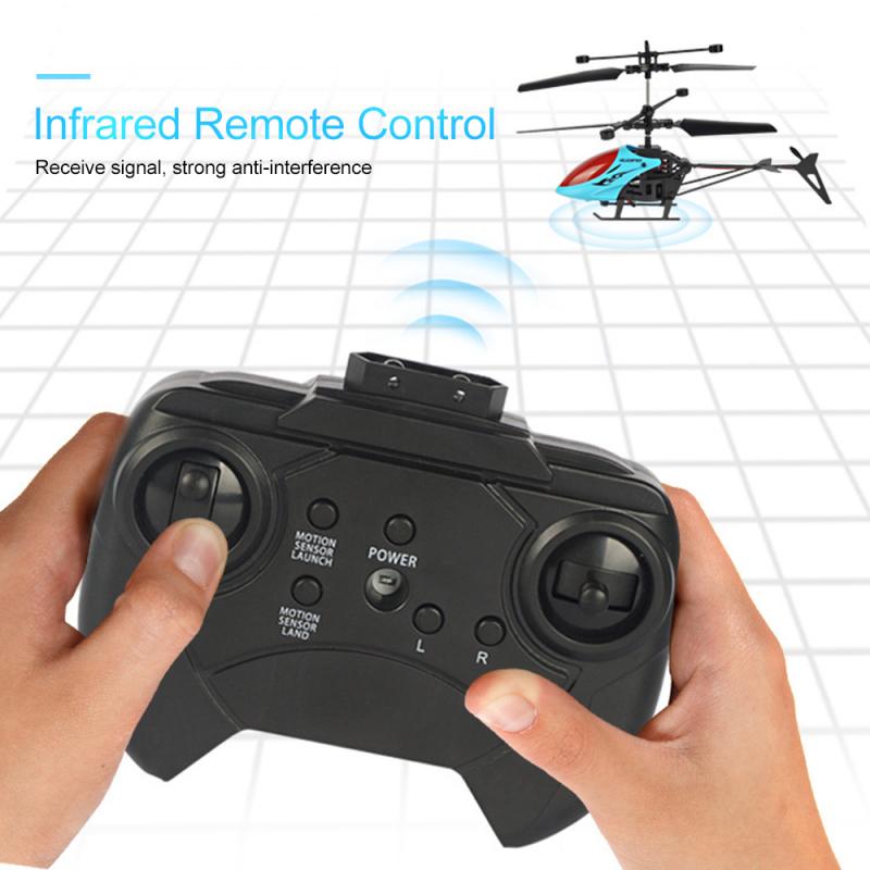 Afstandsbediening Vliegtuigen Speelgoed Mini-Gecontroleerde Vliegtuigen Rc Helicopter W/Led Licht Hol
