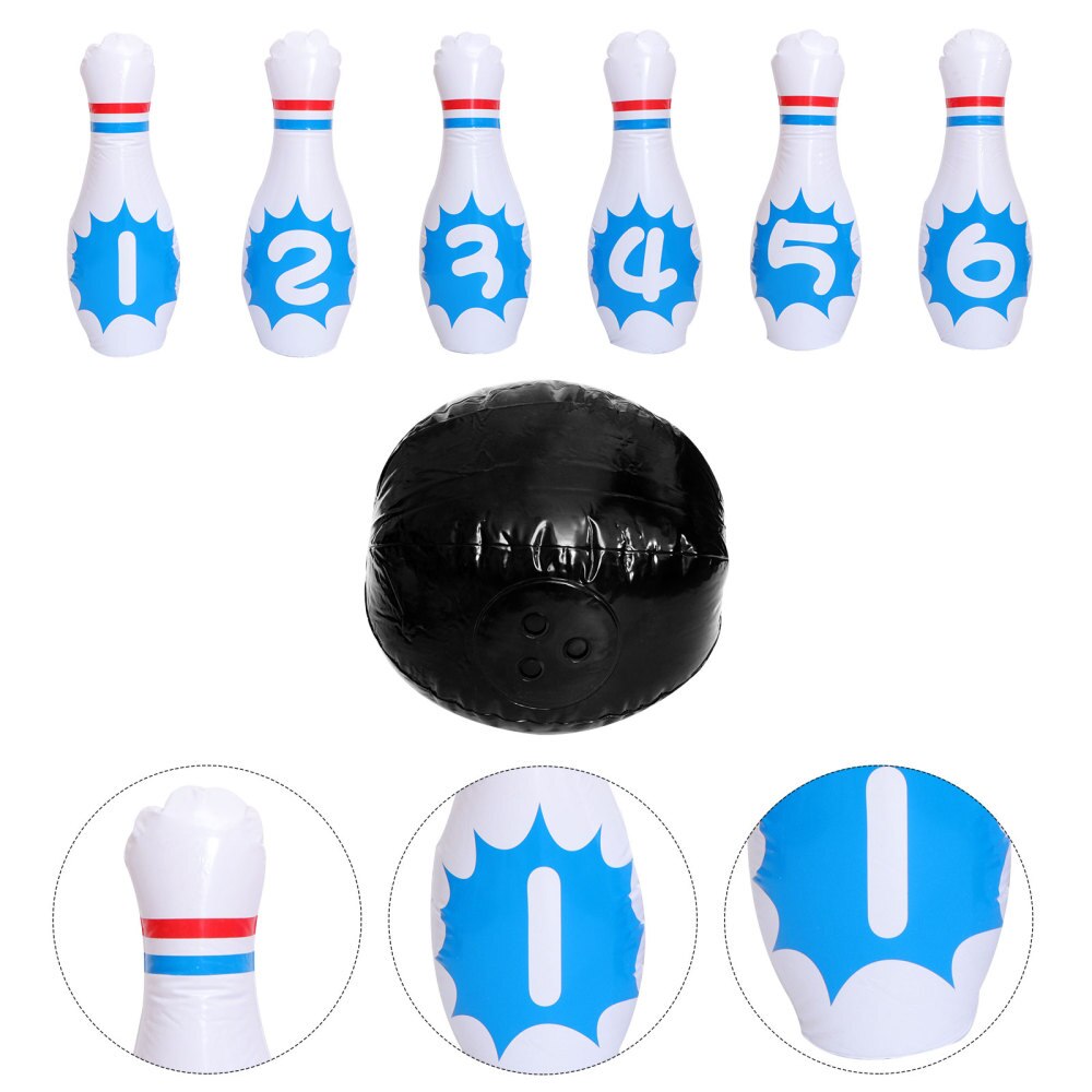 1 Set Of Educational Balls Bowling Balls Set Bowling Set Bowling Small Bowling Set for Indoor Children Kids