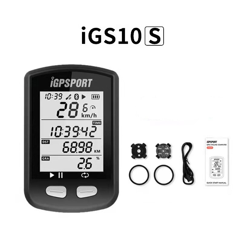 Igpsport IGS10S Gps Fietscomputer IPX6 Waterdichte Fiets Kilometerstand Sport IGS20E Snelheidsmeter Road Moutain Mtb Accessoires: IGS10S