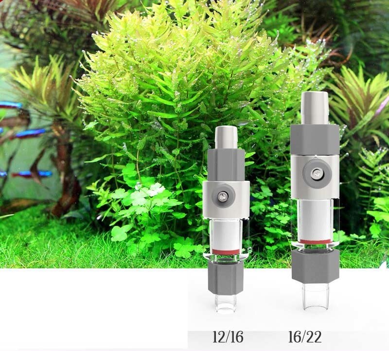 Qanvee CO2 Diffuser Verstuiver Systeem Extenrnal Diffuser Voor Plant Aquarium Tank CO2 Verstuiver Systeem Diffuser Reactor