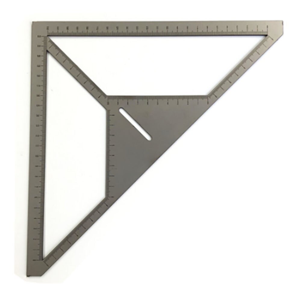 Economic Multifunction Pattern Tile Ruler Bricklayer Stainless Steel Triangle Ruler Flower Builder Floor Drain Ruler
