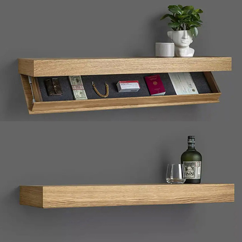 Magiczna Półka Ścienna z Ukrytym Sekretnym Schowkiem, Ukryta Półka Wisząca, Półka Ścienna robić Przechowywania z Ukrytym Schowkiem