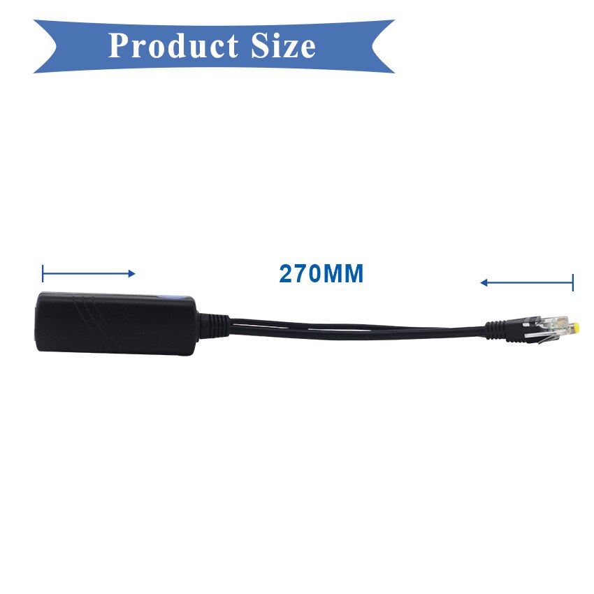 POE Splitter IP Camera Injector for Security System