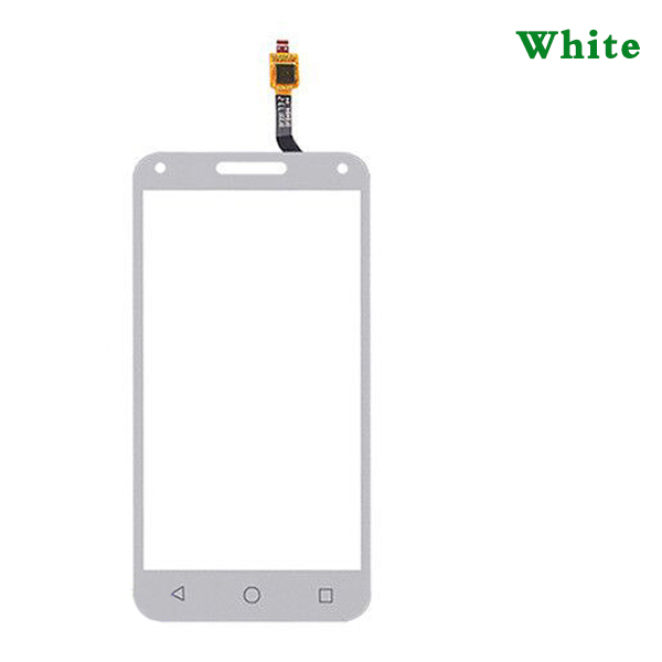 5,0 "para Alcatel One Touch U5 3G 4047D 4047G 4047 OT4047 OT4047D Sensor de pantalla táctil Panel de lente de vidrio exterior: white No Tool