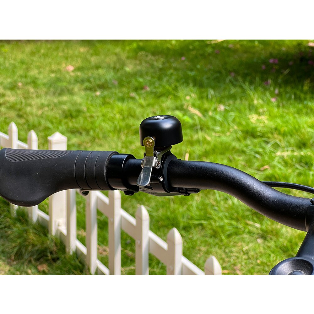 Greallthy Classic Brass Bicycle Bell, Crisp Loud Sound Bike Bell, Mountain Bike Horn, Safety Ride Siren bike Cycling Accessories: black