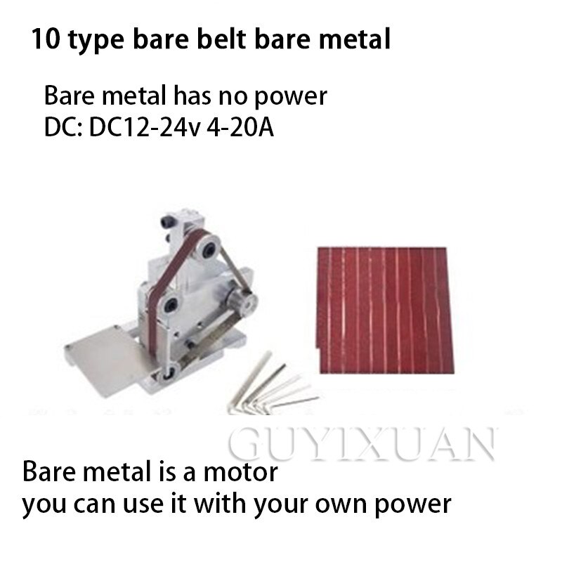 Desktop DIY polishing machine mini small polishing machine mini small belt machine fixed angle grinding machine blade